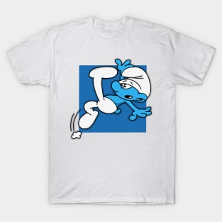 Cartoon Blue Man T-Shirt